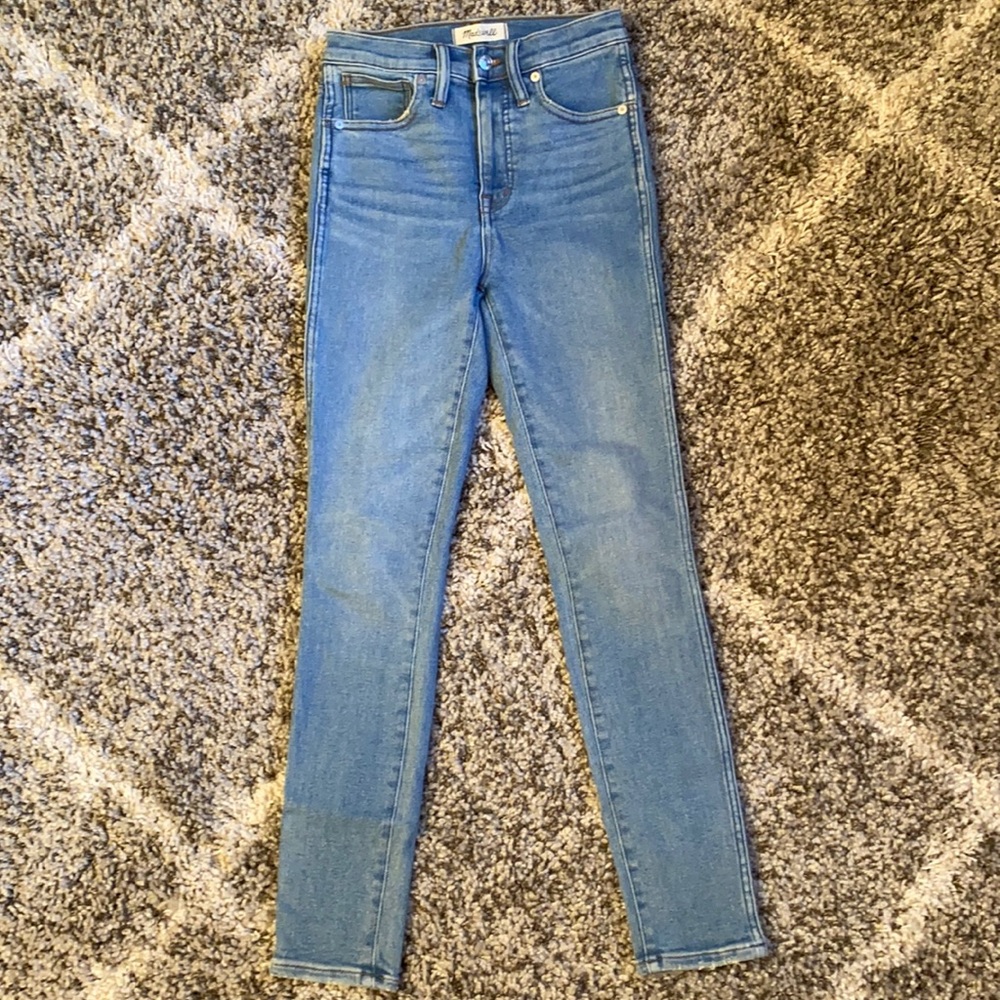Madewell 10” Skinny High Rise Skinny crop, 25